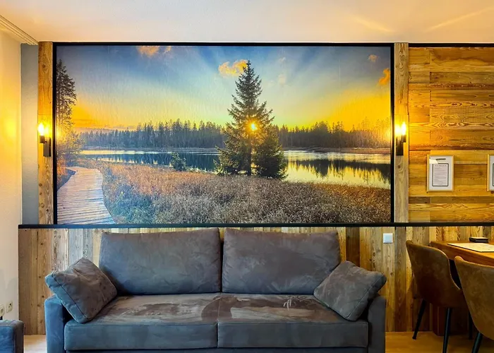 公寓 Stanma - Naturpartments Am Fluss Mit Sauna Und Bergblick 布劳恩拉格